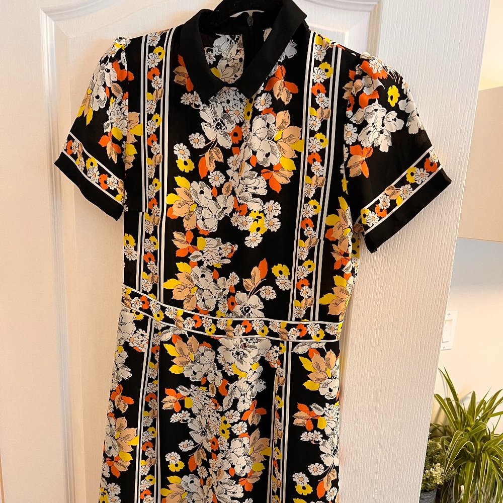 Casual floral dress - perfect for fall